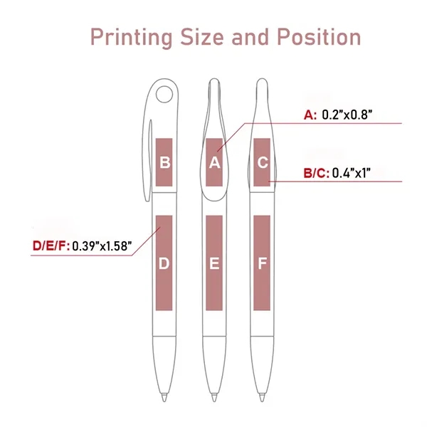 Business Gift Customized Rotating Portable Ballpoint Pen - Business Gift Customized Rotating Portable Ballpoint Pen - Image 1 of 5
