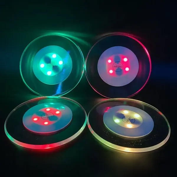 LED Light-Up Coaster - LED Light-Up Coaster - Image 1 of 3