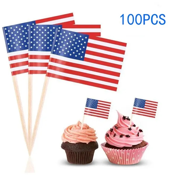 Disposable Wooden Toothpick Flag - Disposable Wooden Toothpick Flag - Image 0 of 0