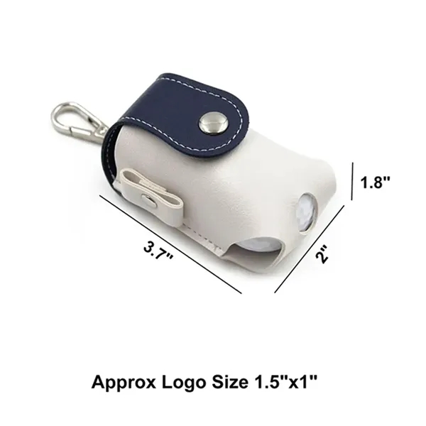 Golfing Ball Holder Small Tee Organizer Pu Bag - Golfing Ball Holder Small Tee Organizer Pu Bag - Image 1 of 4