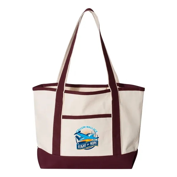 Q-Tees 20L Small Deluxe Tote - Q-Tees 20L Small Deluxe Tote - Image 4 of 16