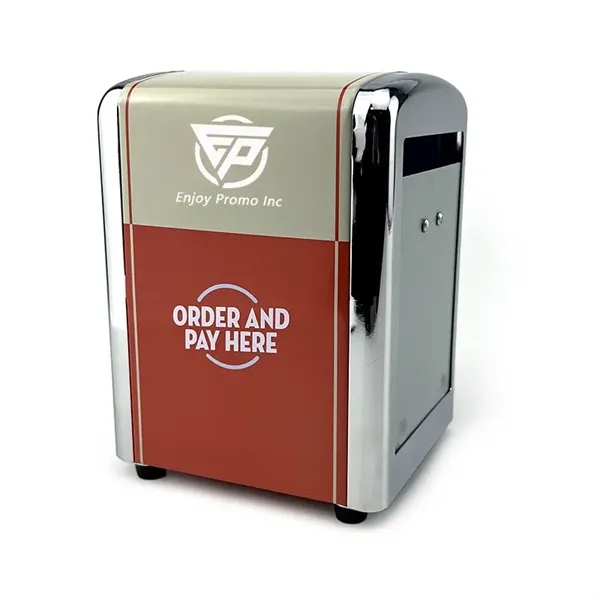 Tinplate Tissue Box-Rustproof & Stylish for Bars, Restaurant - Tinplate Tissue Box-Rustproof & Stylish for Bars, Restaurant - Image 0 of 1