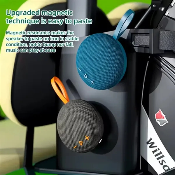 Portable Magnetic Bluetooth Speaker - Portable Magnetic Bluetooth Speaker - Image 4 of 6