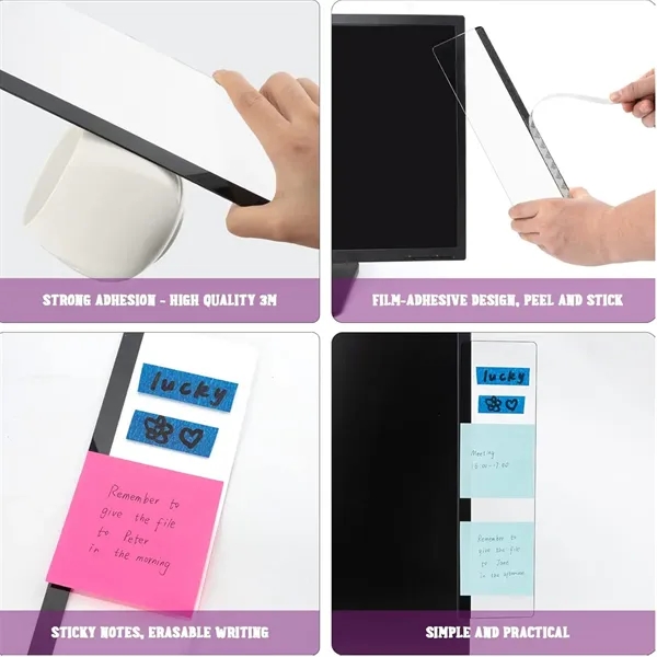 2pcs Computer Monitor Memo Board - 2pcs Computer Monitor Memo Board - Image 2 of 5