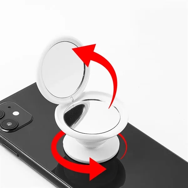 Detachable Grip Mirror Stand for Phones and Tablets - Detachable Grip Mirror Stand for Phones and Tablets - Image 3 of 6