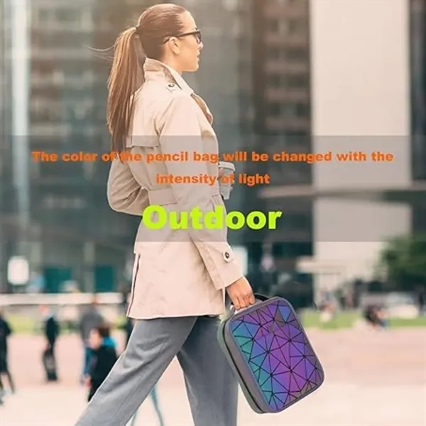 Purple Large Capacity Pencil Case - Purple Large Capacity Pencil Case - Image 4 of 5