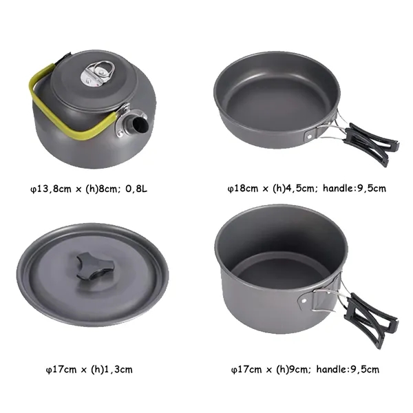 Camping Cooking Set for Backpacking - Camping Cooking Set for Backpacking - Image 1 of 6