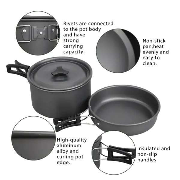 Camping Cooking Set for Backpacking - Camping Cooking Set for Backpacking - Image 4 of 6