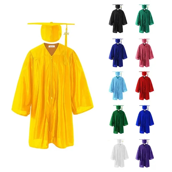 Preschool and Kindergarten Graduation Gown, Cap, Tassel Sets - Preschool and Kindergarten Graduation Gown, Cap, Tassel Sets - Image 0 of 7