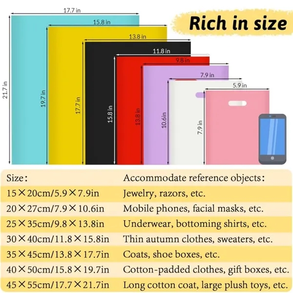 Multi Sizes of PE Gift Bags for Stores,Party Events - Multi Sizes of PE Gift Bags for Stores,Party Events - Image 3 of 3