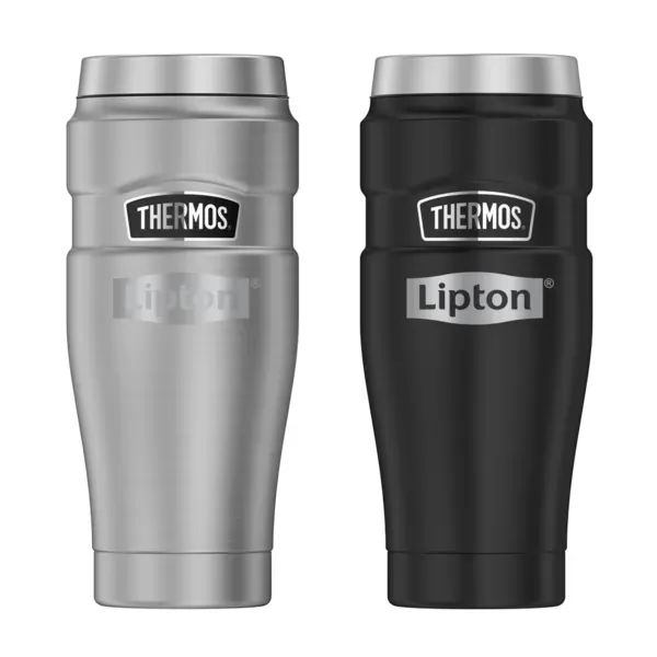 16 oz. Thermos® Stainless King™ Steel Trvl Tumbler - 16 oz. Thermos® Stainless King™ Steel Trvl Tumbler - Image 18 of 18