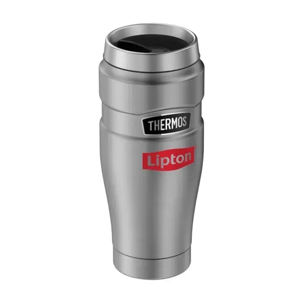 16 oz. Thermos® Stainless King™ Steel Trvl Tumbler - 16 oz. Thermos® Stainless King™ Steel Trvl Tumbler - Image 5 of 18
