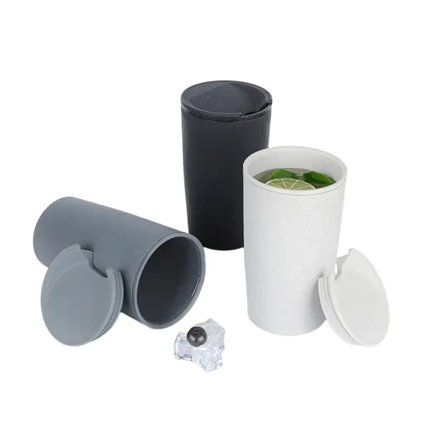 16oz Wheat Fiber Coffee Cup - 16oz Wheat Fiber Coffee Cup - Image 1 of 4