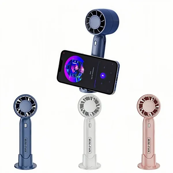 Bladeless Handheld Turbo Fan With Stand - Bladeless Handheld Turbo Fan With Stand - Image 0 of 5