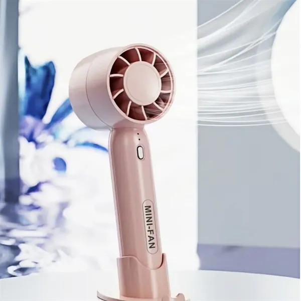 Bladeless Handheld Turbo Fan With Stand - Bladeless Handheld Turbo Fan With Stand - Image 4 of 5