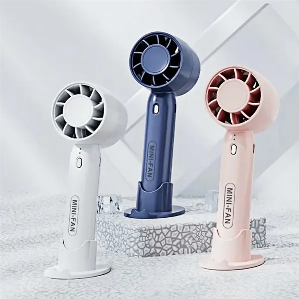 Bladeless Handheld Turbo Fan With Stand - Bladeless Handheld Turbo Fan With Stand - Image 5 of 5