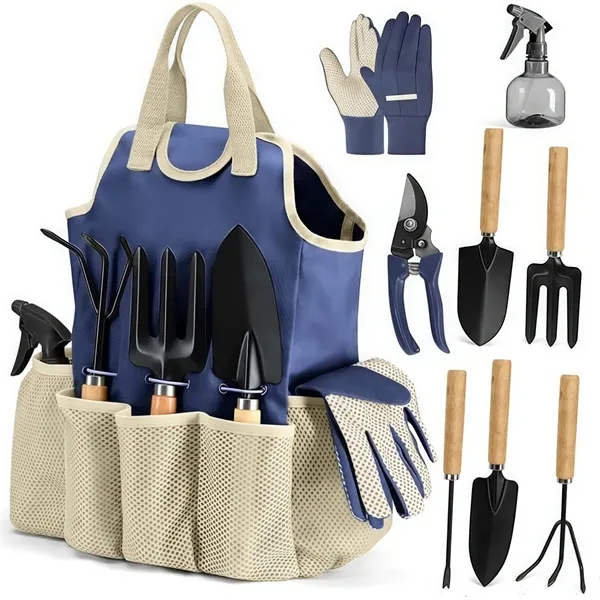 Garden  9 Piece Heavy Duty Gardening Hand Tools - Garden  9 Piece Heavy Duty Gardening Hand Tools - Image 3 of 5