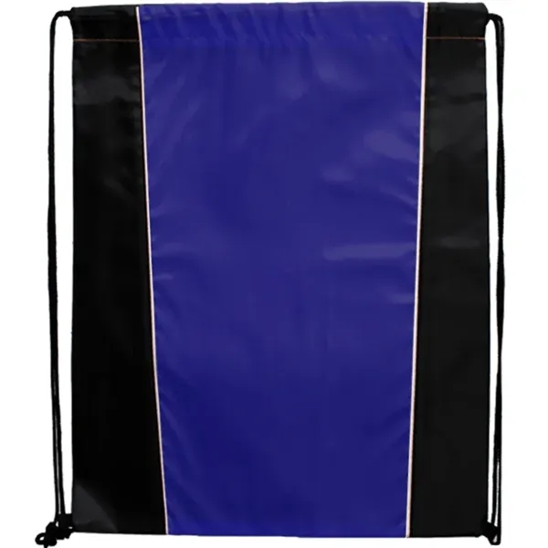 Two Tone Sided Drawstring Tote Bags - Two Tone Sided Drawstring Tote Bags - Image 2 of 6