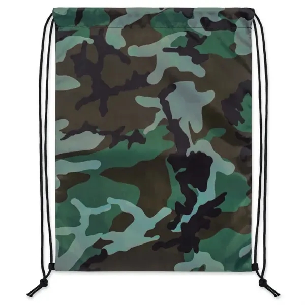 Simply Camo Drawstring Tote Bags - Simply Camo Drawstring Tote Bags - Image 1 of 1