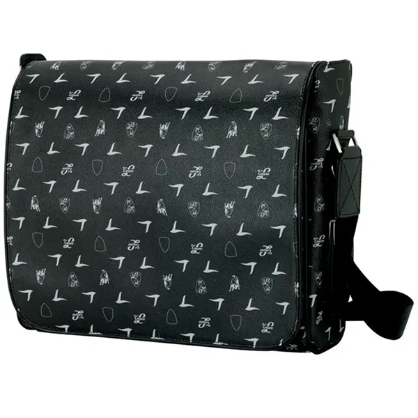 Custom Black Lamborghini Shoulder Bag