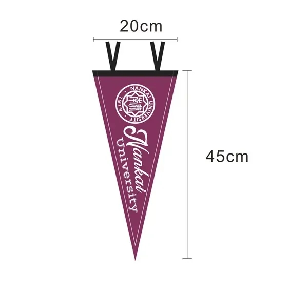 College Style Felt Pennant Banner - College Style Felt Pennant Banner - Image 0 of 5