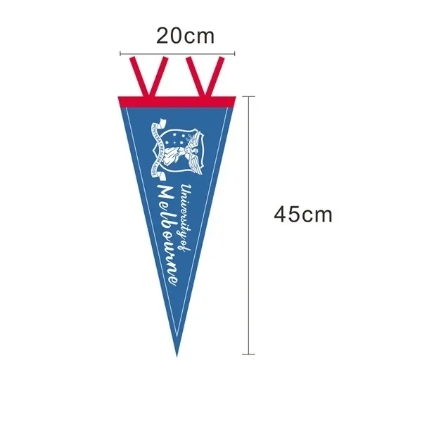 College Style Felt Pennant Banner - College Style Felt Pennant Banner - Image 2 of 5
