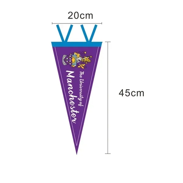 College Style Felt Pennant Banner - College Style Felt Pennant Banner - Image 3 of 5