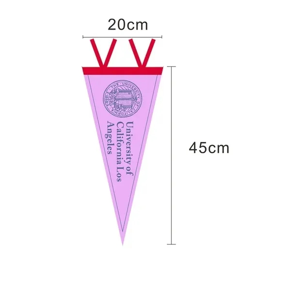College Style Felt Pennant Banner - College Style Felt Pennant Banner - Image 4 of 5