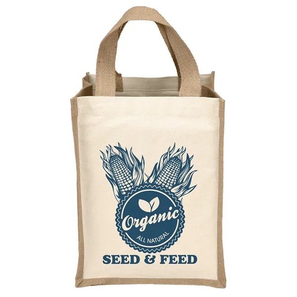 Mimi™- Natural Tote - Screen Print - Mimi™- Natural Tote - Screen Print - Image 0 of 2