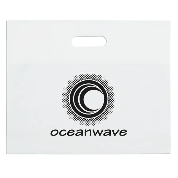 16W x 13H Die Cut Handle Bag - Flexo Ink Print