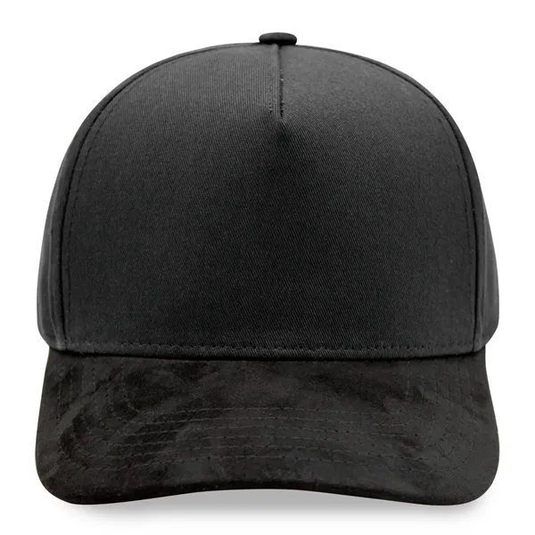 5 Panel PU Leather Cap - 5 Panel PU Leather Cap - Image 15 of 16