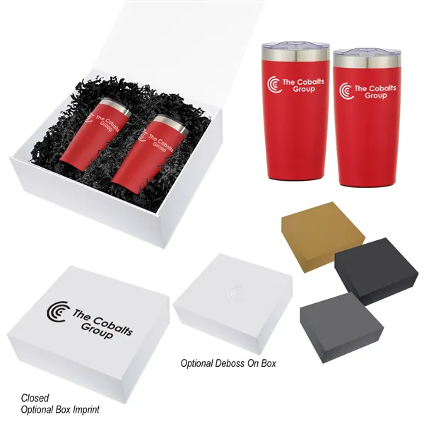 20 Oz. Two-Tone Himalayan Tumbler Gift Set - 20 Oz. Two-Tone Himalayan Tumbler Gift Set - Image 0 of 0