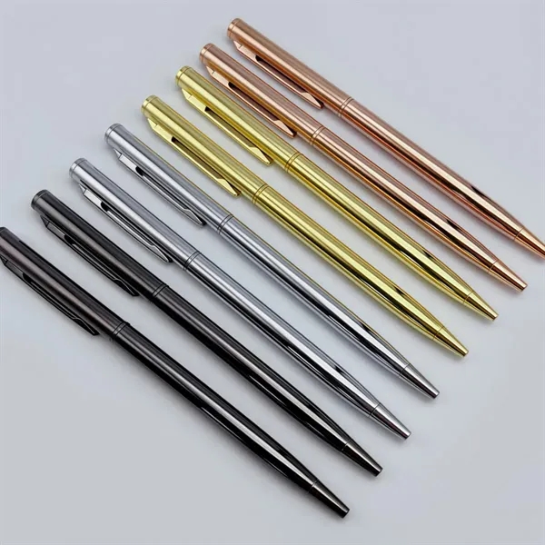 Retractable Metal Ballpoint Pens for Gift Business Office - Retractable Metal Ballpoint Pens for Gift Business Office - Image 6 of 6