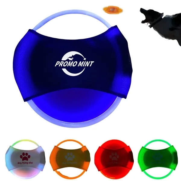LED Pet Luminous Training Frisbee - LED Pet Luminous Training Frisbee - Image 0 of 4