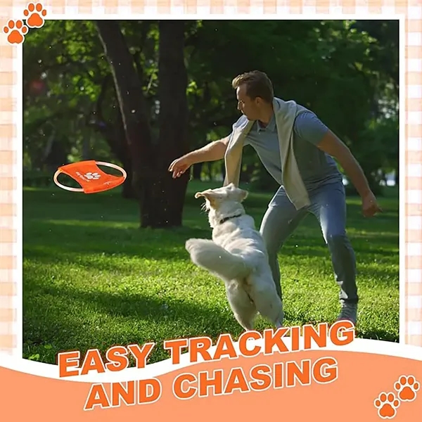 LED Pet Luminous Training Frisbee - LED Pet Luminous Training Frisbee - Image 2 of 4