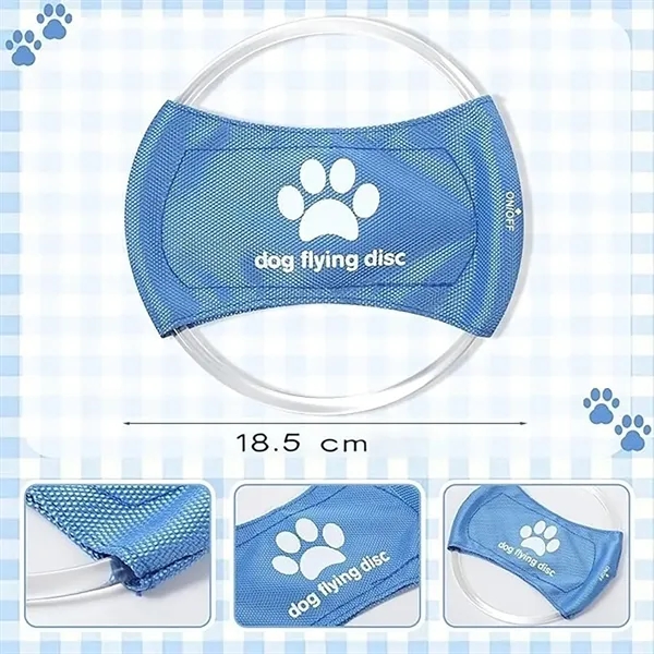 LED Pet Luminous Training Frisbee - LED Pet Luminous Training Frisbee - Image 1 of 4