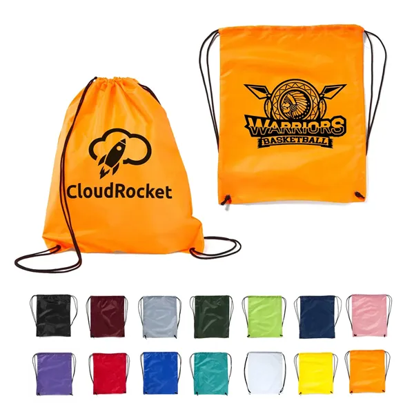 Drawstring Cinch up Backpack - Drawstring Cinch up Backpack - Image 0 of 14