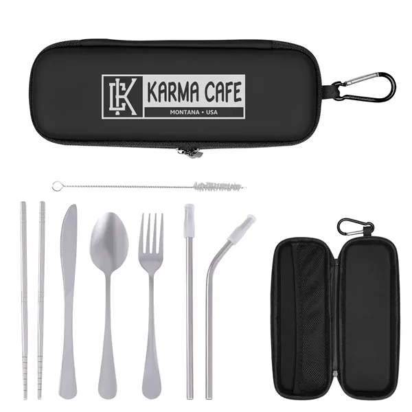 Dine N' Dash Travel Utensil Kit - Dine N' Dash Travel Utensil Kit - Image 5 of 8