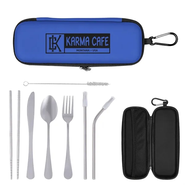 Dine N' Dash Travel Utensil Kit - Dine N' Dash Travel Utensil Kit - Image 6 of 8