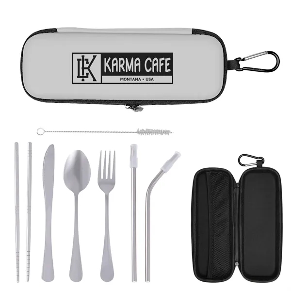 Dine N' Dash Travel Utensil Kit - Dine N' Dash Travel Utensil Kit - Image 7 of 8