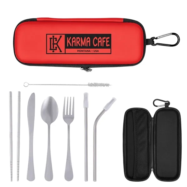 Dine N' Dash Travel Utensil Kit - Dine N' Dash Travel Utensil Kit - Image 8 of 8