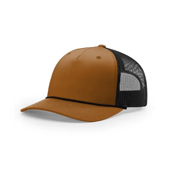 Five Panel Trucker with Rope - Five Panel Trucker with Rope - Image 4 of 24