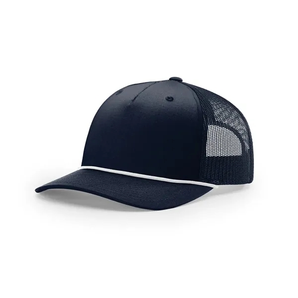 Five Panel Trucker with Rope - Five Panel Trucker with Rope - Image 8 of 24