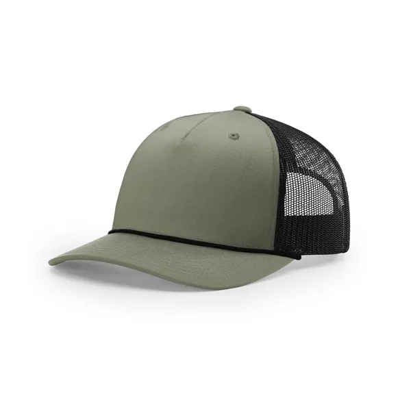 Five Panel Trucker with Rope - Five Panel Trucker with Rope - Image 7 of 24
