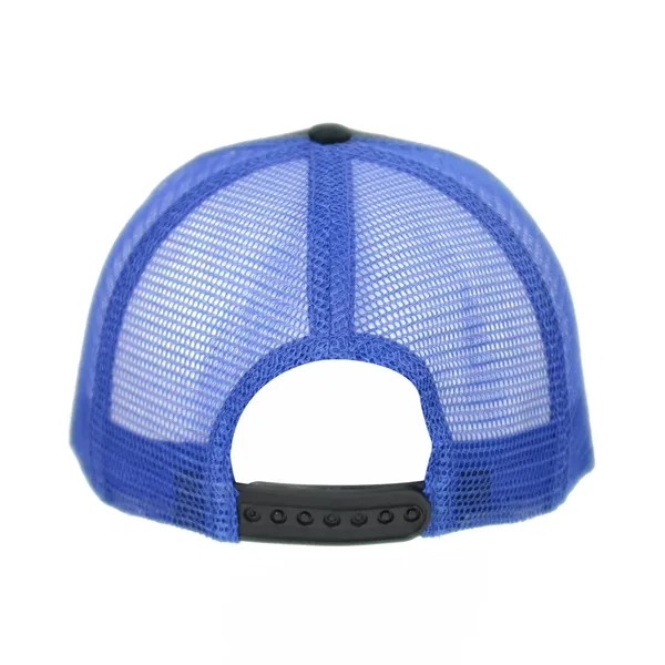Color Accent Mesh Snapback Cap - Color Accent Mesh Snapback Cap - Image 9 of 19