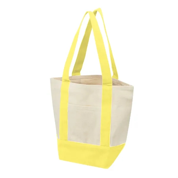 Small Starboard Recycled Cotton Canvas Tote - Small Starboard Recycled Cotton Canvas Tote - Image 4 of 4