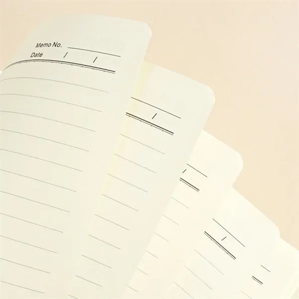 Premium PU Leather A5 Notebook with Elastic Closure - Premium PU Leather A5 Notebook with Elastic Closure - Image 3 of 4