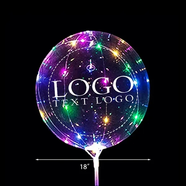 Custom Glowing Bobo Balloon - Custom Glowing Bobo Balloon - Image 1 of 4