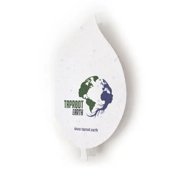 Seed Paper Leaf Perforated Card - Seed Paper Leaf Perforated Card - Image 0 of 2