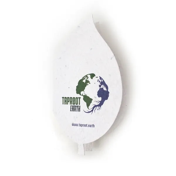 Seed Paper Leaf Perforated Card - Seed Paper Leaf Perforated Card - Image 1 of 2